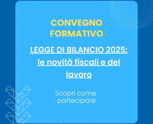Legge di Bilancio 2025: novità fiscali e del lavoro