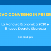nuovo convegno formativo in presenza per consulenti del lavoro