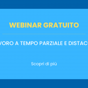 Webinar online 30 marzo 2026: Lavoro a tempo parziale e distacco