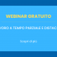 Webinar online 30 marzo 2026: Lavoro a tempo parziale e distacco